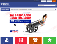Tablet Screenshot of campusemergencias.com